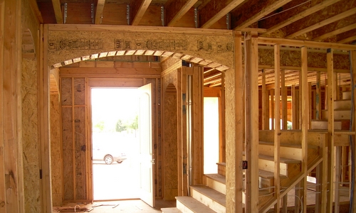 wood framing, basement framing
